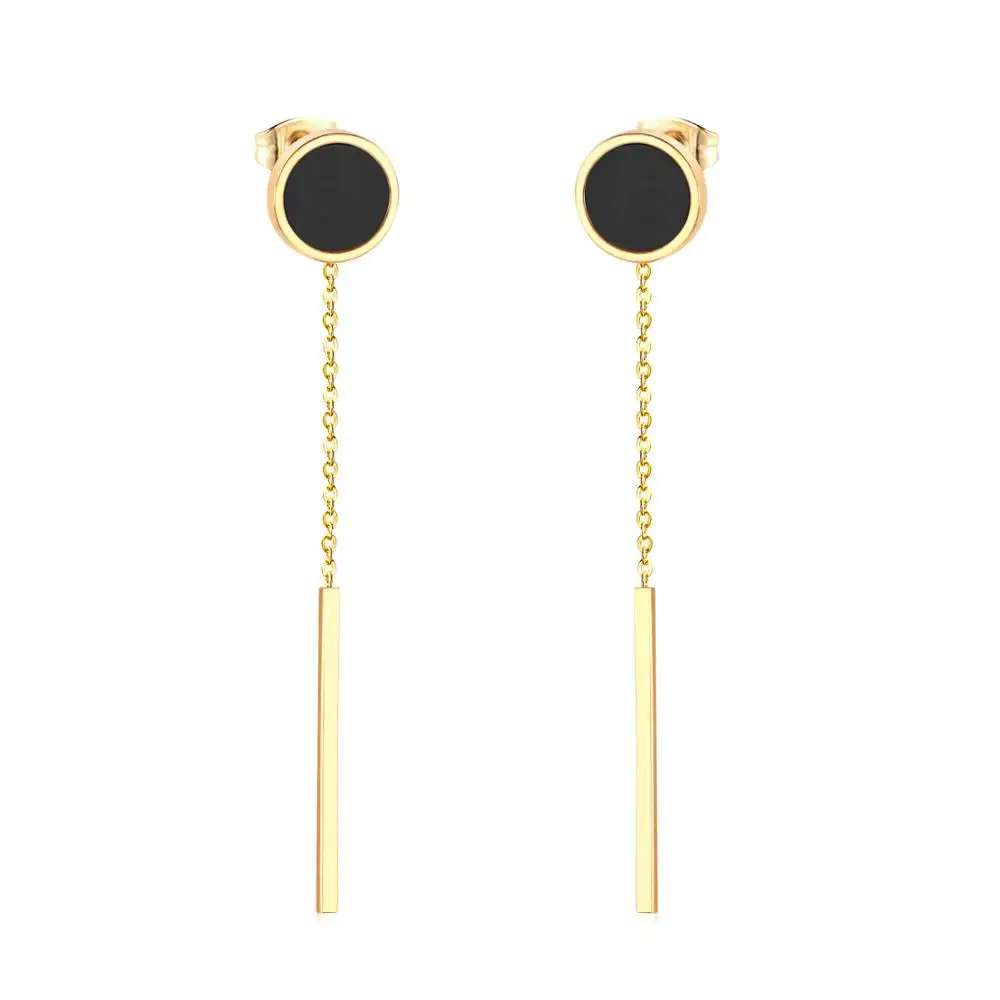 

2019 Ason steel new design stainless steel jewelry drop earrings for women and girls