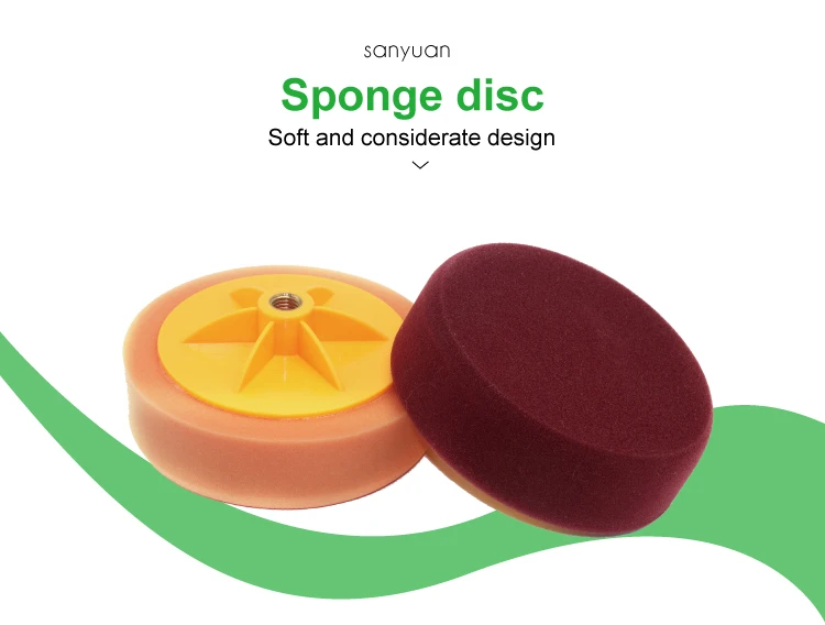 Multifarious Color,Hard,Medium Hard And Soft Foam Car Polishing Pad Kit