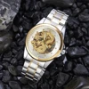 Hot Sale Factory OEM Dragon Wristwatch Men Watches Skeleton Automatic Self-Wind Diamond Luminous 316L Waterproof Clock
