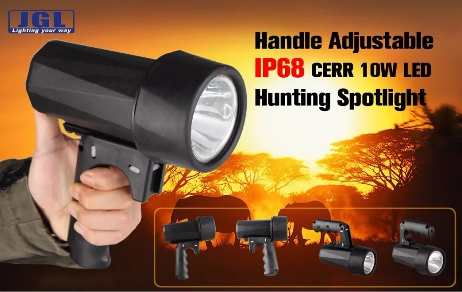 Rechargeable LED portable outdoor light for police rescue team JG-RASL9936