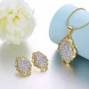 gold plated field party jewelry sets