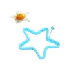 New Product Ideas 2019 Star Shape Fried Egg Mold Non Stick Silicone Egg Mold For Kids