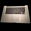 Keyboard For Macbook Pro 15" retina A1398 ME293 ME665 ME874 Topcase Palmrest/US keyboard/ Touchpad/replacement