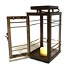 Quick sale products Modern simplicity cheap price square metal lantern decor