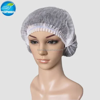 Mens Surgical Scrub Caps Disposable Scrub Hat Pattern Non Woven