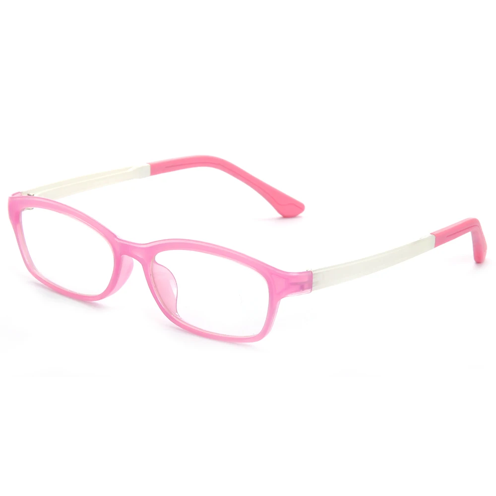 

Small MOQ Custom Logo Designed TR90 Plastic Material Frame Kids Eyewear Glasses Spectacle Glasses