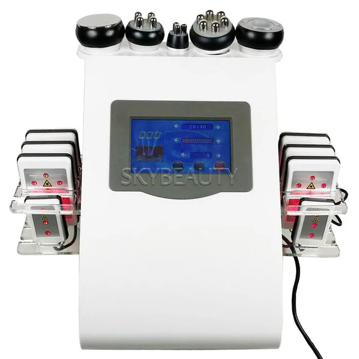 

6 In 1 40k Ultrasonic Cavitation Fat Remove Vacuum Rf Lifting Machine Kim 8 Slimming System Slimming Machine