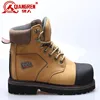 Good year welt construction steel toe safety shoes price