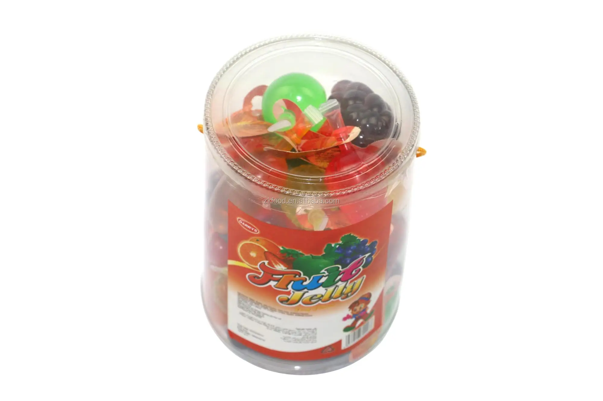 assorted mini gelatina Mixed Fruit shape fruit jelly Drink in jar, View