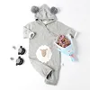 SEVWEN Wholesale Winter Baby Romper Sheep pattern Warm Knitted Kids Boys Jumpsuit