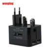Travel adapter charger usb multipurpose universal travel adapter with 2.1A phone charger