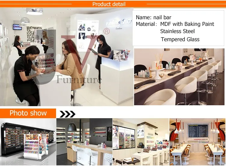 Nail Salon Equipment For Nail Polish Display Shelf Rack Floor Stand