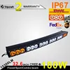 car led bar 32 inch curved led light amber and white arch bend 180W light bar 15300LM Led Light Bar