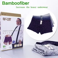 

Hot Wholesale !100% Bamboo Top Quality 4XL 5XL 6XL Fashion Style PLUS SIZE Boxers Shorts Underwears Big Size Underwear Men