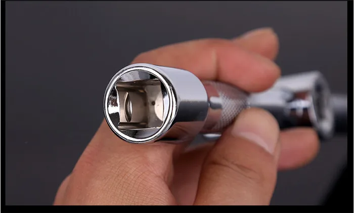 Carbon Steel L Type Handle, Socket extension curved bar rod spanner Wrench