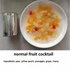 425g canned fruit cocktail in light/heavy syrup easy open