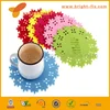 China factory 100% polyester felt ,2014 fashion non-slip red wine glass cup coaster,cup mat,non woven fabric cup mat