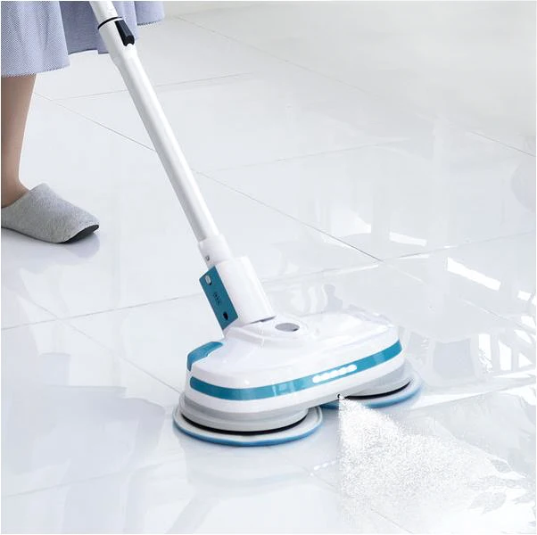 

2019 Upgrade Cordless Cleaner Electric Floor Mop Electric Spray Water Mop, White