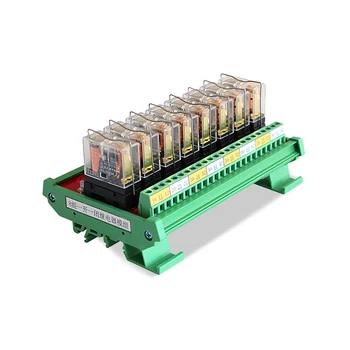 Relay Module Spdt Dpdt 8 Channel Plc Conrtol Board Omron Pluggable ...