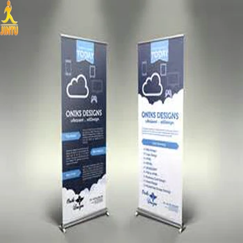 Display Roll Up Banner Stand Folding Banner Stands Factory 