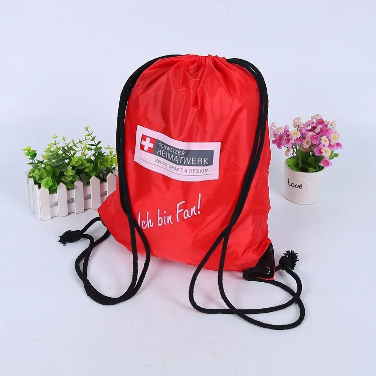 Custom Cheap Nylon Polyester Drawstring Sport Shoe Bag Buy Cheap