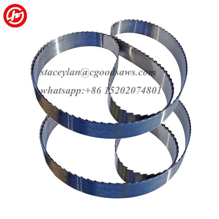 

Wide band saw blade good quality with SK5/Ck75 carbon steel for wood cutting machine sierras para madera