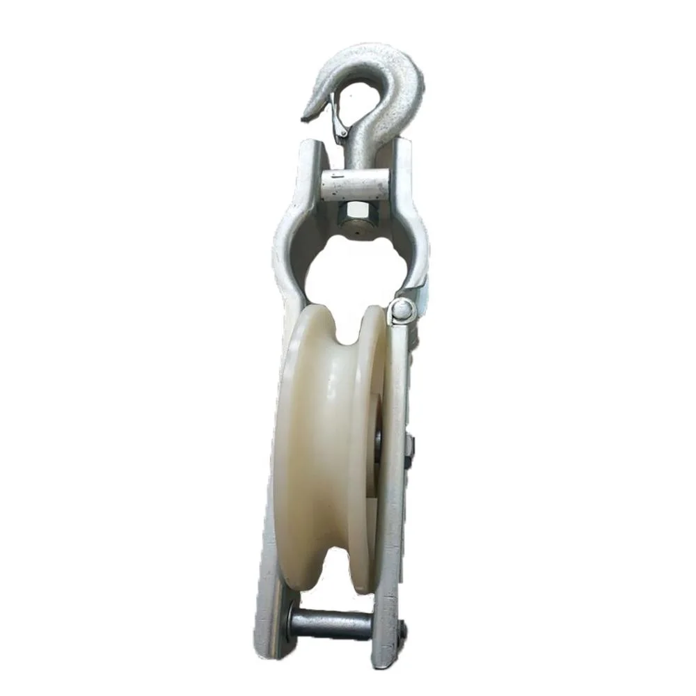 Cable Pulley With Hook,Cable Stringing Pulley Block And Tackle Pulley