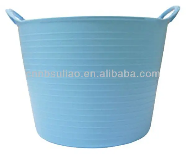 Plastic Laundry Tub,colorful Laundry Tub,round Laundry Tubs - Buy Large 