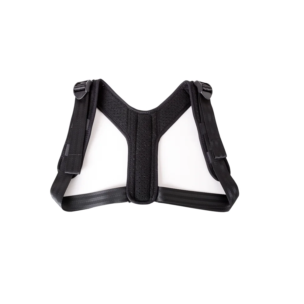 

Posture Corrector Adjustable Upper Back Straightener Brace Provides Pain Relief, Black