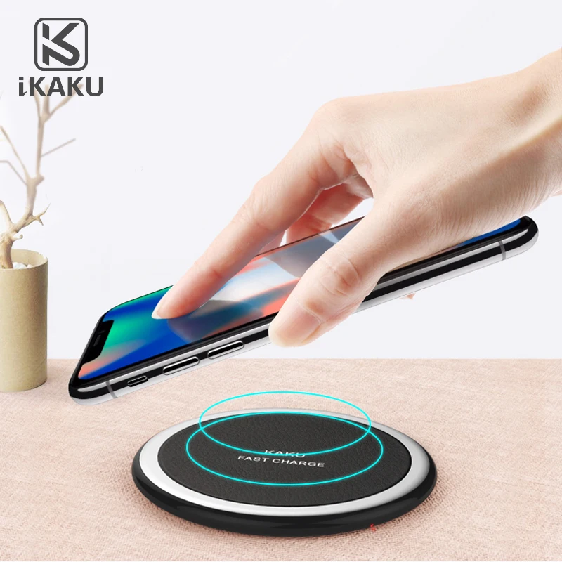 

KAKU OEM 10W quick charge Slim Wireless USB QI Standards charger for Samsung Galaxy mobile phone, N/a