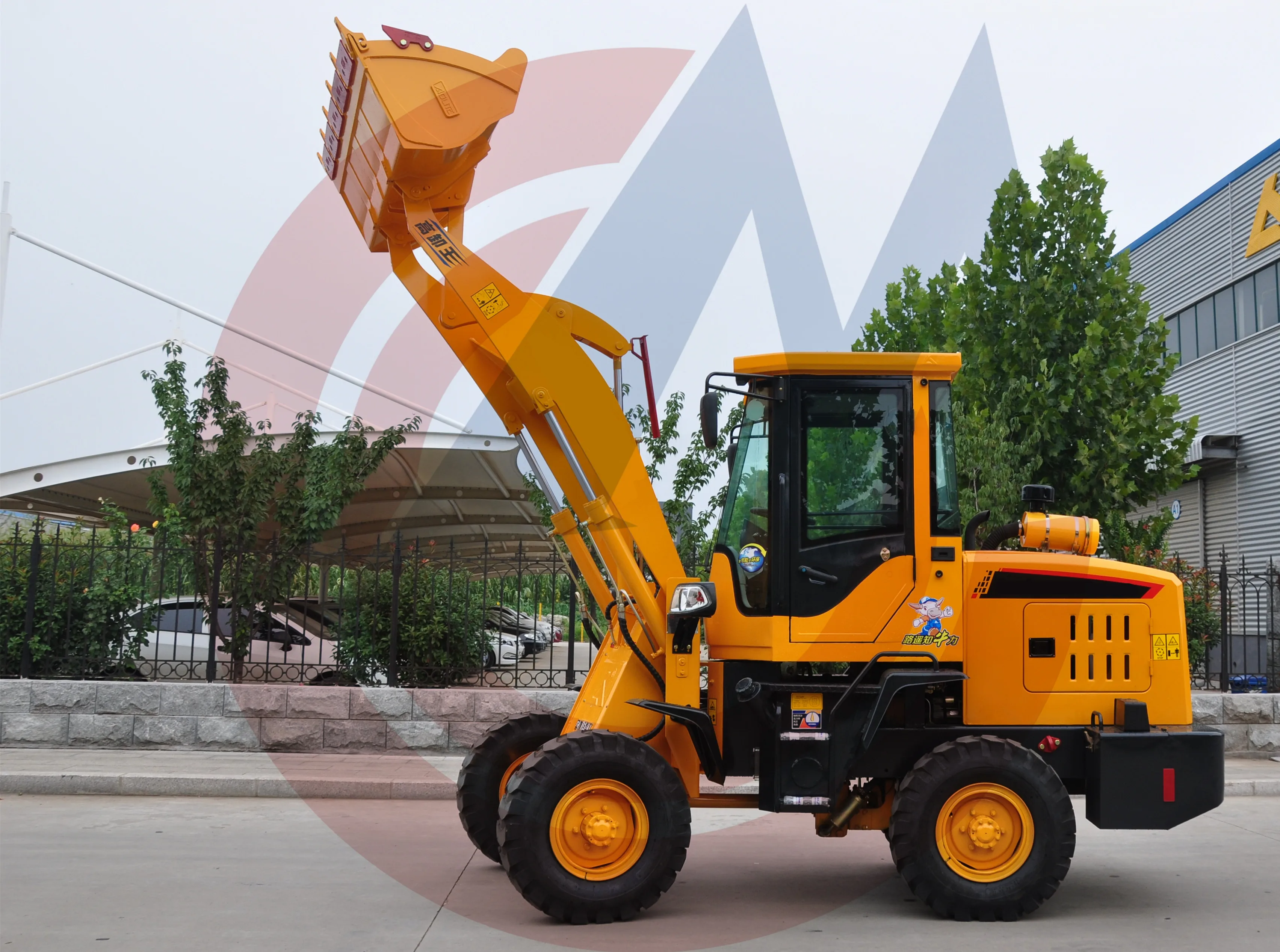 1.7m3 Bucket Capacity Wheel Loader With Nice Price Factory Supply 1.7m3
