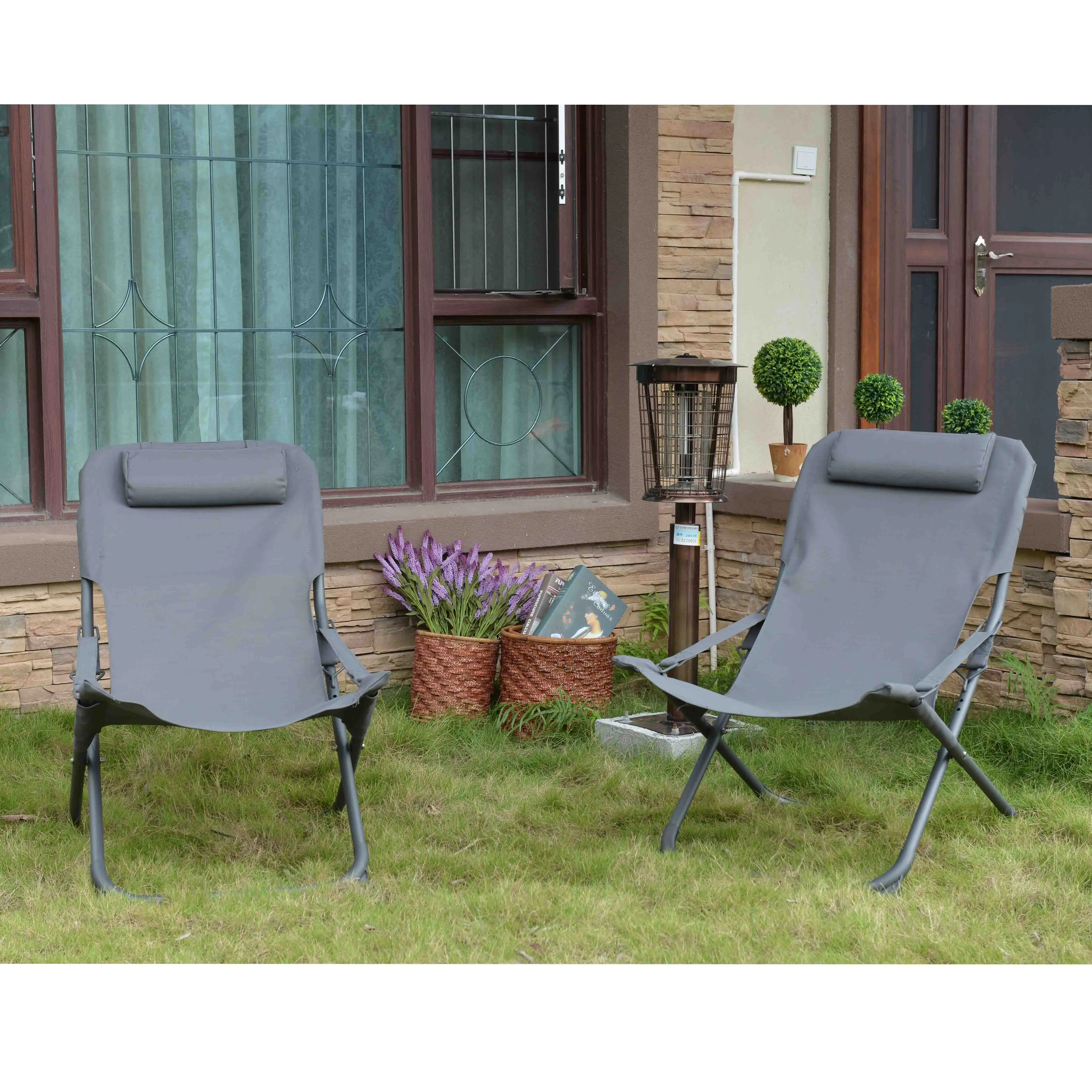 Best Option Outdoor Patio Furniture Chinese Factory Direct Wholesale Cheap Sling Beach Chair Fold Chairs With Headrest Buy Folding Chair Wholesale