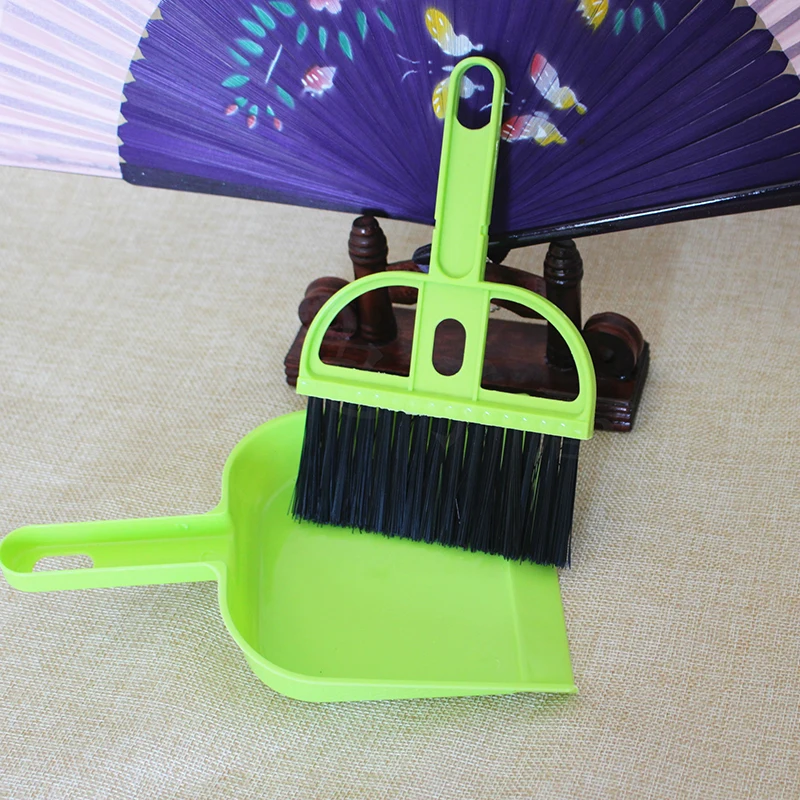 Pet Cleaning Supplies Fashion Multifunction Mini Broom And Dustpan Set
