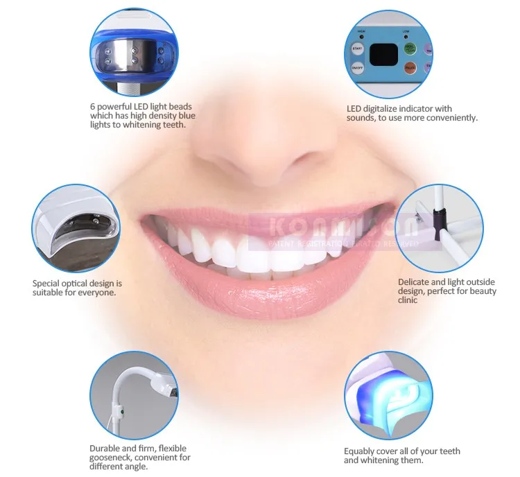 Cold Light Led Teeth Whitening Machine Home Teeth Whitening Kit With