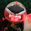 2018 New product led solar floating pool ball light for decoration