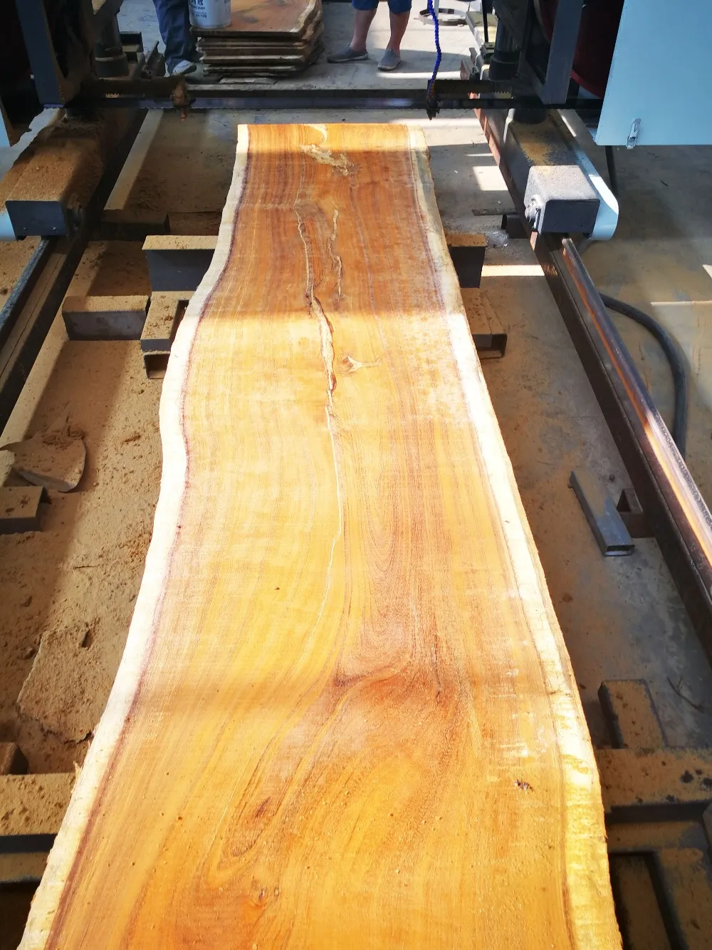 Band Saw Sawmill With Hydraulic Log Clamp Buy Portable Sawmill