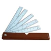 Custom LOGO Drafting Fan 6 in 1 Fan Type Engineering Architect Scale Ruler For Graphics Design