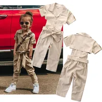 

Kids Baby Girl Pants Jumpsuit Rompers Bodysuit Outfits Trousers Overalls
