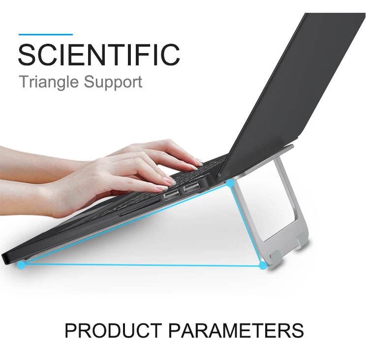 New design high quality Folding portable laptop holder notebook computer stand