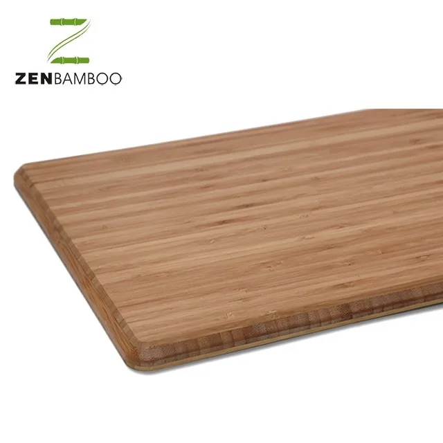 Adjustable Workstation Solid Bamboo Tabletop For Office Buy Bamboo