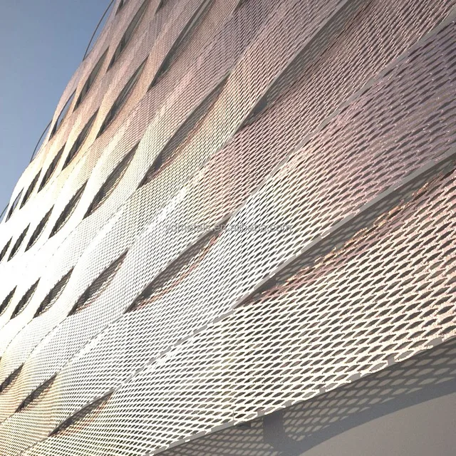 expanded metal mesh cladding