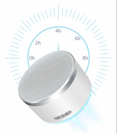 

New waterproof portable 2.0 wireless bluetooth speaker, Silver