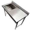 Assemble two tier portable stainless steel work bench/kitchen sink