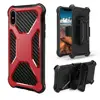 A017 Hard Shell Holster Belt Clip With Kickstand Cover For HTC U12 LIFE for Oneplus 6t 7 pro Cellphone Case