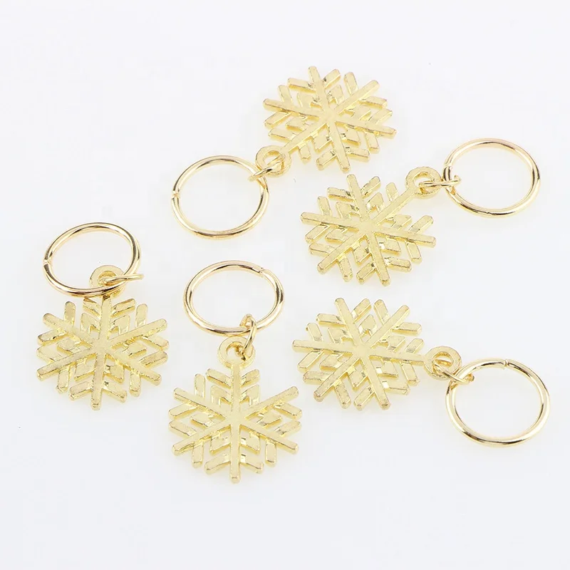 

New Boho turtle hair rings for braids indian hair jewelry dread lock hair rings, Gold, sliver