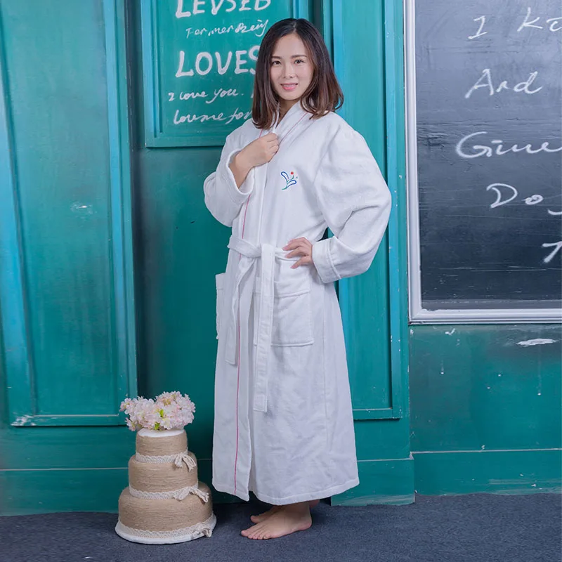 5 Star Hotel Cotton Terry Cloth White Women Robe Buy Cotton Robe
