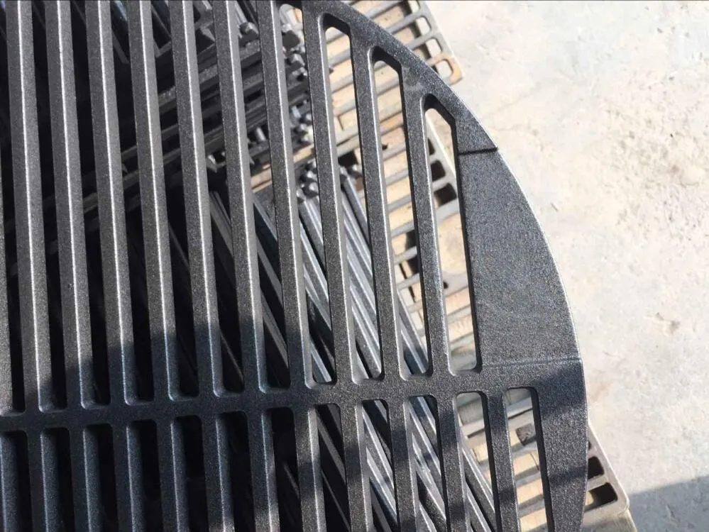 34.5cm44.5cm54.5cm Rond Barbecue Grille De Grille En Fonte 34.5cm44.5cm54.5cm Rond Barbecue Grille De Grille En Fonte