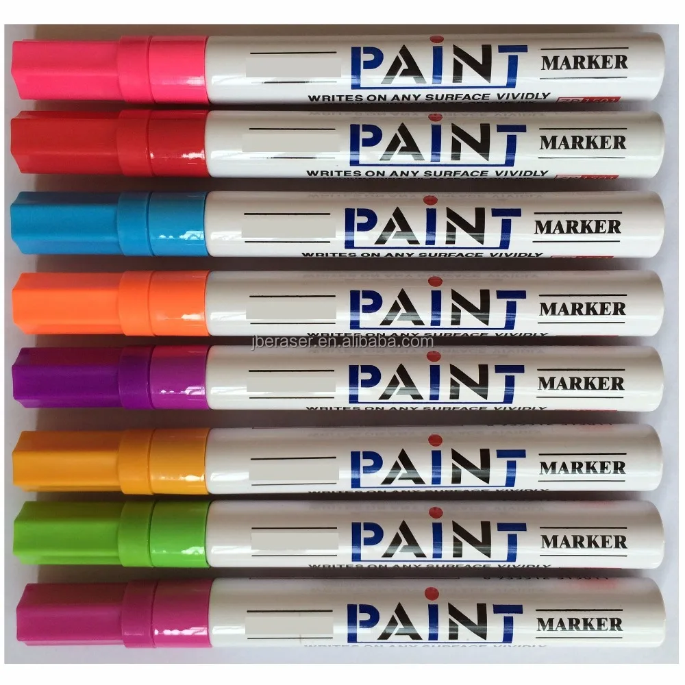 custom logo many colours paint pen