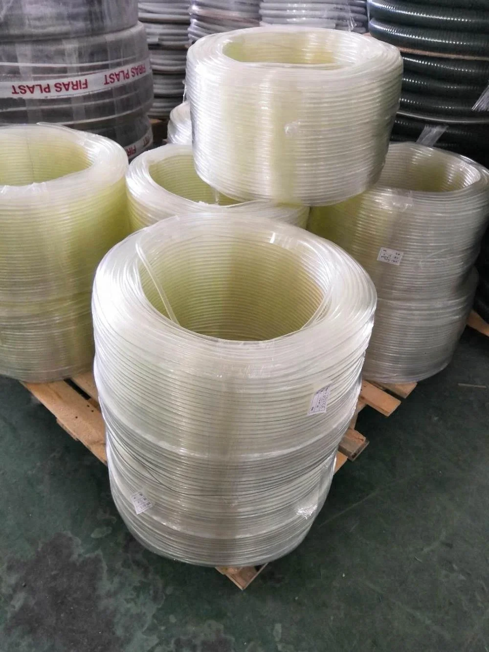 pvc 高品质塑料增强一层透明软管