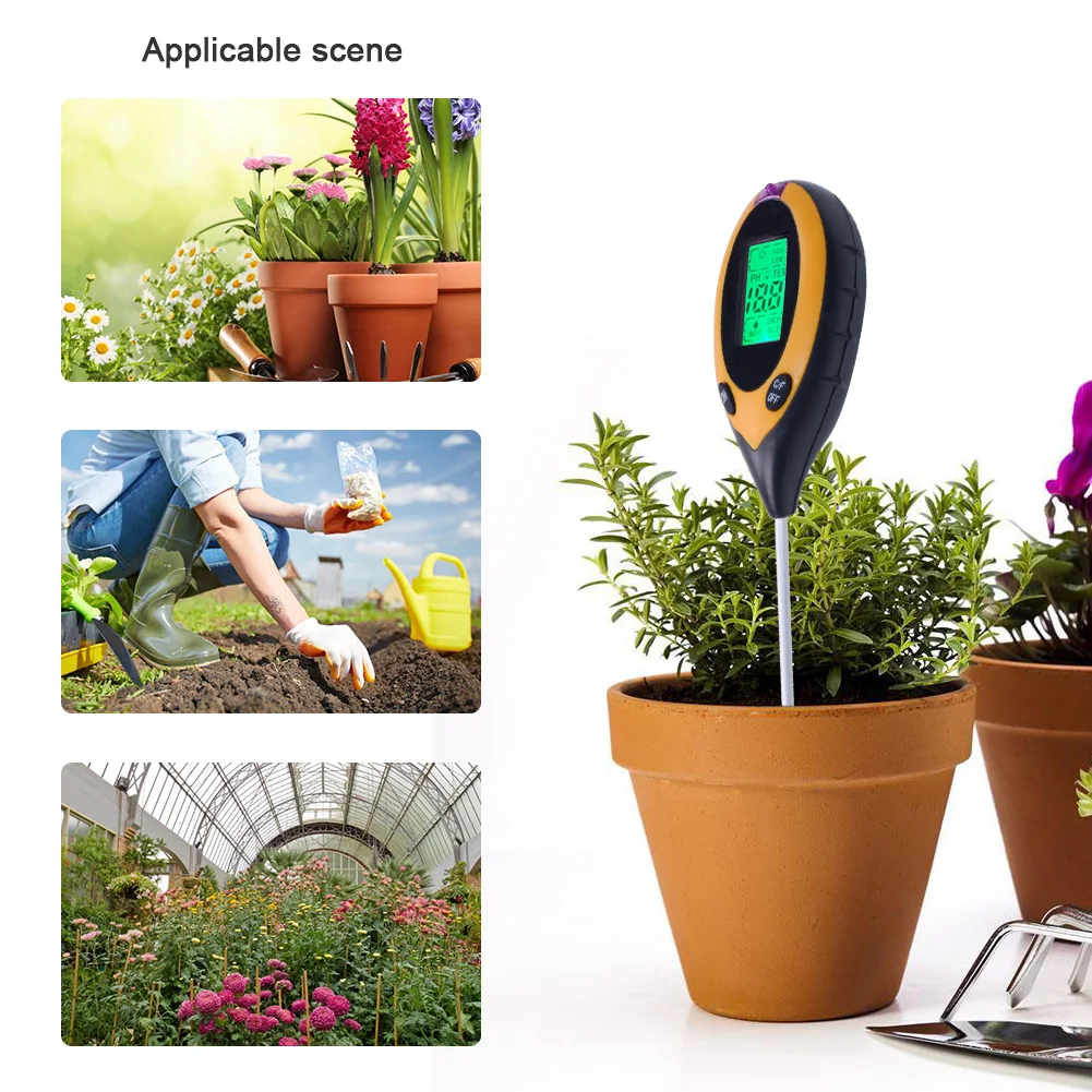 Hot Selling Cheaper 4 In 1 Ph Meters Manufacturers,Best Digital Ph Soil